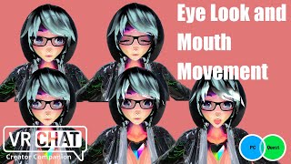 How to setup Eye Look and Mouth Movement  VRChat 30 Avatars Beginner Unity Tutorial [upl. by Nessah]