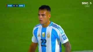 Lautaro Martínez Goal Paraguay Vs Argentina 01 All Goals Analysis amp Extended Highlights [upl. by Goldsmith]