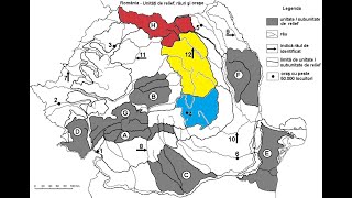 Carpații Orientali  lecție de geografie  Geografia României [upl. by Annaer]