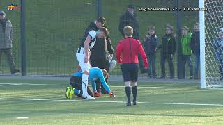 OL Nrh 21SP Spvg Schonnebeck vs ETB SW Essen 13 3 2016 [upl. by Ahsikel]