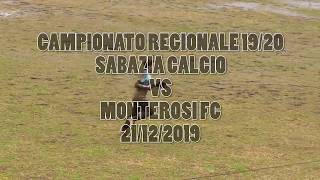 DODICESIMA GIORNATA SABAZIA CALCIO VS MONTEROSI FC higtlights [upl. by Dine]