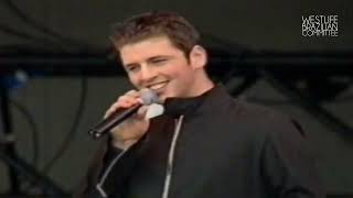 IF I LET YOU GO PARTY IN THE PARK 1999 – Westlife Brazilian Committee [upl. by Rodrique315]