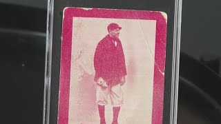 Babe Ruth rookie card could fetch 10M at auction [upl. by Anifesoj]