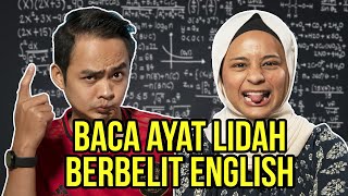 OB CHALLENGE Baca Ayat Lidah Berbelit English Amat Paling Noob [upl. by Eniac]