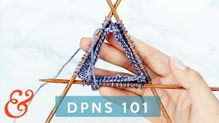 Double Pointed Needles for Beginners [upl. by Miguel953]