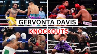 Gervonta Davis 280 Knockouts amp Highlights [upl. by Datnow508]