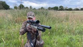 Airgun Hunting Rabbits with the BSA R10 carbine in 22 cal part 2 [upl. by Sonia]