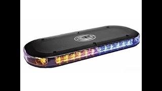 Hella MLB200 DUAL COLOR LED Mini Bar [upl. by Eilhsa]