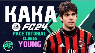 EA FC 24 KAKA FACE  Pro Clubs CLUBES PRO Face Creation  CAREER MODE  LOOKALIKE MILAN [upl. by Adav948]