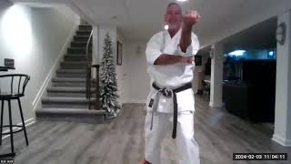 JSKA Rochester Virtual Dojo 2324 2nd Half Jion Kata [upl. by Notnilk]