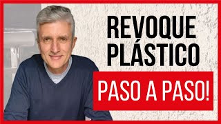 🚀👌Cómo Aplicar REVESTIMIENTO PLÁSTICO Texturado  Revoque Plástico Paso a Paso [upl. by Gosselin686]