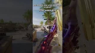 Ive MASTERED Omni Movement in BO6 😤 bo6 blackops6 shorts [upl. by Nosnevets262]