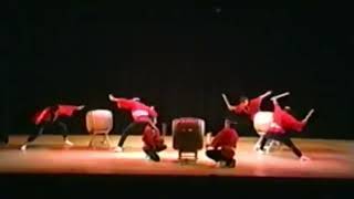 Miyake Daiko 1987  Japan Societys Taiko Celebration with Kodo amp Soh Daiko [upl. by Kieran]