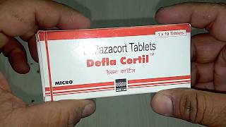 Defla Cortil Tablets review Deflazacort Tablets Uses amp Benefits [upl. by Hayyikaz]