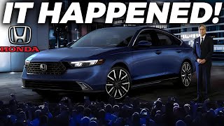 ALL NEW 2024 Honda Accord amp Takes The Entire Car Industry By Storm [upl. by Eloc]