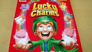 Lucky Charms  Cereal with Marshmallows [upl. by Gairc431]