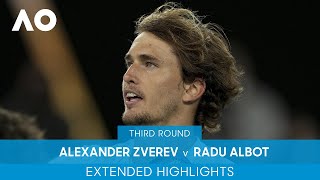 Alexander Zverev v Radu Albot Extended Highlights 3R  Australian Open 2022 [upl. by Mcgee]