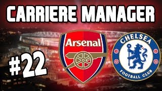 FIFA 14  Carriere Manager  Arsenal vs Chelsea  22 [upl. by Kerril]