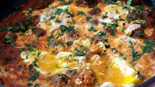 Tagine of Meatballs and Eggs Recipe  CookingWithAlia  Episode 372 [upl. by Anaila797]