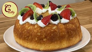 Savarin Delicious Savarin with Fruits Recipe [upl. by Tatiana644]