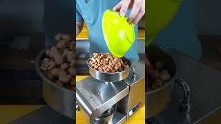 peanut oil extraction machine 😧 shorts ytshorts facts [upl. by Eenahc]