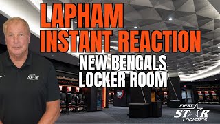 Dave Lapham  Instant Reaction To State of the Art Cincinnati Bengals Locker Room [upl. by Hardman]