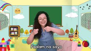 Dismissal Song Paalam na Sayo by Teacher Em [upl. by Marten]