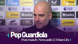 quotSPECIALquot 🩵  Pep Guardiola on Kevin De Bruynes return and Man Citys late win over Newcastle 🎥 [upl. by Wolsniw704]