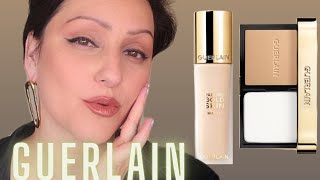 NEW GUERLAIN PARURE GOLD FOUNDATION AND POWDER  Matte Complexion for all skin types [upl. by Anivel963]