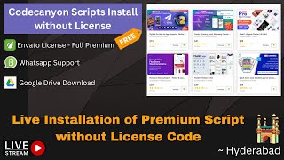 2024 Codecanyon script install without license  Free Scripts  Premium PHP Scripts [upl. by Erbes985]