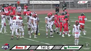 West Sound Rebels VS Inglewood Blackhawks  GDFL Playoff Game 3 Full Game [upl. by Alenoel]