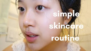 My simple BUT EFFECTIVE skincare routine [upl. by Gorden]