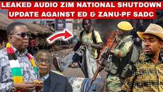 Chaputika🥵yahondo🥵Leaked Audio zim shutdown against politics Sellouts amp Mnangagwa SADC Pandemic💔🤯 [upl. by Franky773]