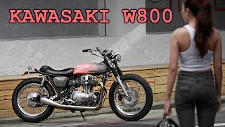 KAWASAKI W800 custom [upl. by Ajim513]