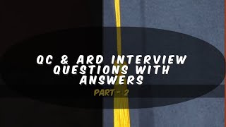 QC ARD Interview questions with answers pharma interview hplc gc most asked questions [upl. by Suirtemid]