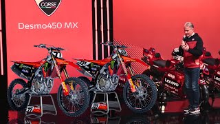 2024 NEW DUCATI DESMO450 MX MOTOCROSS OFFICIALLY INTRODUCED [upl. by Schott876]