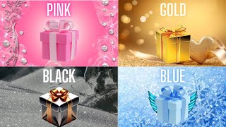 Choose your gift 🤩💝🤮 4 gift challenge [upl. by Charry]