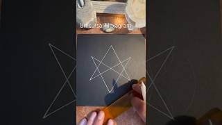 How to draw the Unicursal Hexagram using the Seed of Life Fast [upl. by Aniat]