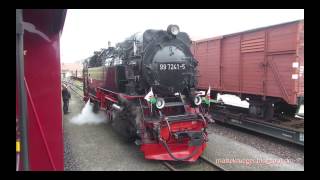 Rollwagen auf der HSB 042015 [upl. by Hannavahs280]