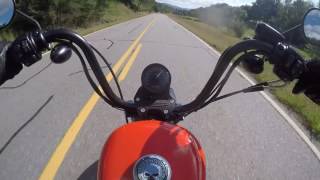 Harley Nightster 1200 acceleration [upl. by Tobie]