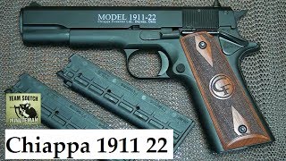 Chiappa 1911 22 Pistol Review [upl. by Fablan]