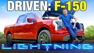 2022 Ford F150 Lightning First Drive  Fords Electric Truck Hits the Streets  Price Range amp More [upl. by Bekha662]