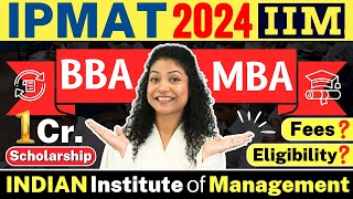 🔥IIMs BBAMBA IPM Application Form Out IPMAT 2024 Registrations  BBA From IIMsbba iim viral [upl. by Prudy]