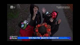 quotDolcetto o Scherzettoquot  Halloween al Sabato in Diretta [upl. by Stavro988]