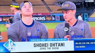 Ohtani Interview [upl. by Romilly]