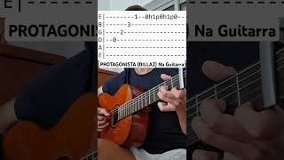 Como Tocar PROTAGONISTA de Dillaz na Guitarra [upl. by Nereen]