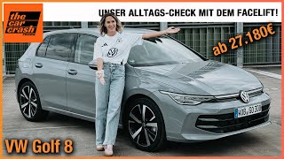 VW Golf 8 im Test 2024 Unser AlltagsCheck mit dem Facelift ab 27180€ Fahrbericht  Review  POV [upl. by Jehial]