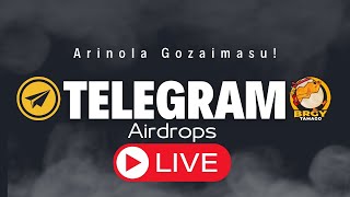 🛑LIVE Telegram Airdrops [upl. by Itteb]