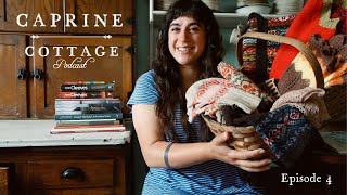 Caprine Cottage Podcast Ep4  My Shetland Knitting Adventure [upl. by Ahsinrat]