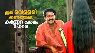 ഇത് വെള്ളരിക്കണ്ടത്തിലെ കണ്ണേറ് കോലം പോലെ  Aaraam Thampuran  Mohanlal  Manju Warrier [upl. by Swee]